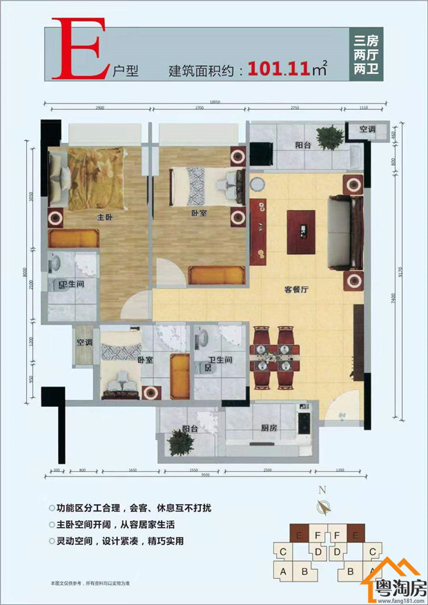 寮步6栋统建楼小区《松湖香市》自带花园、两层地下停车场(图8)
