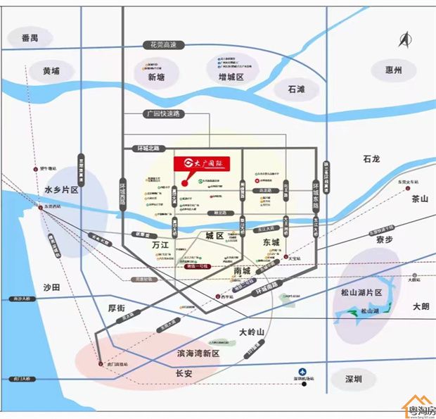 东莞高埗小产权房《新源国际城》6栋花园小区，可分期8-10年(图5)