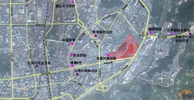 罗湖黄贝岭拆迁房《黄贝岭壹号》深业集团旧改，总价39.8万起(图5)