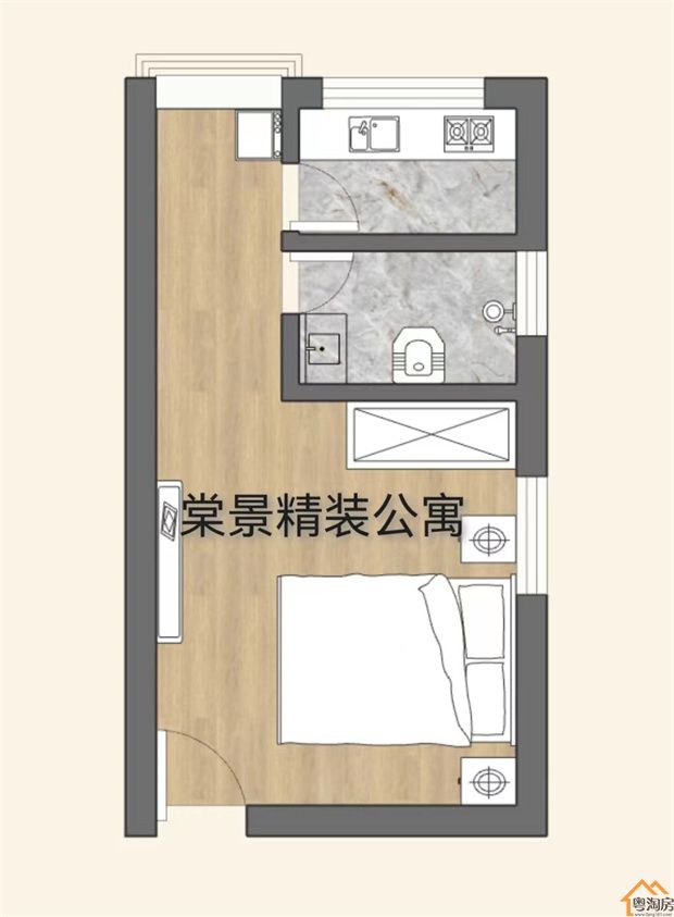 惠阳白石小产权房《棠景公馆》交界深圳龙岗，总价6万起(图3)