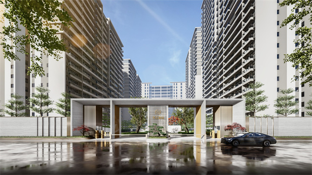 东莞长安大型统建楼新盘《滨海世纪》2500户大型花园小区(图1)