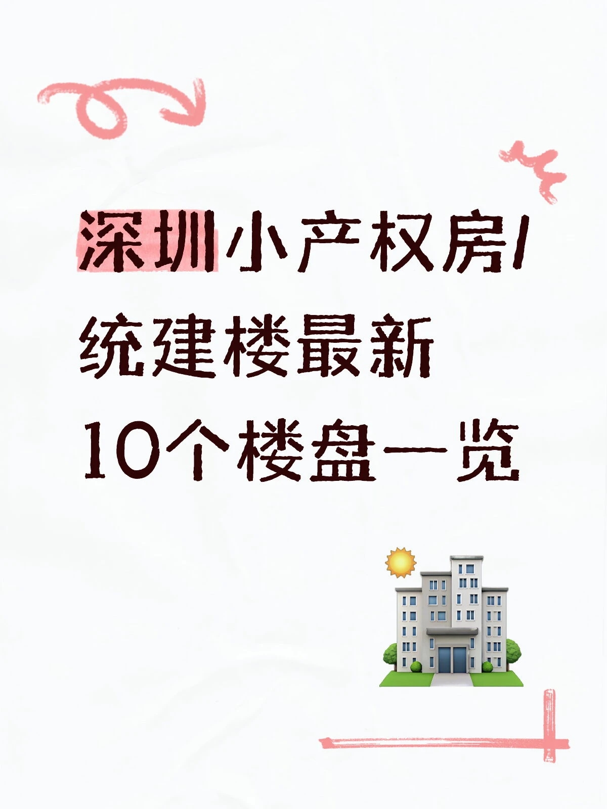 盘点8月深圳小产权房/统建楼10个新盘一览(图1)