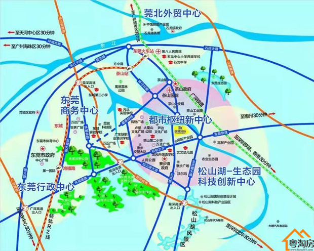 东莞茶山村委统建楼【御城国际】8栋千户江景洋房,户户发绿本(图3)