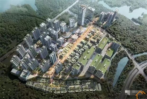 凤岗雁田小产权房《京东慧谷》38栋花园小区,精装修交房(图2)