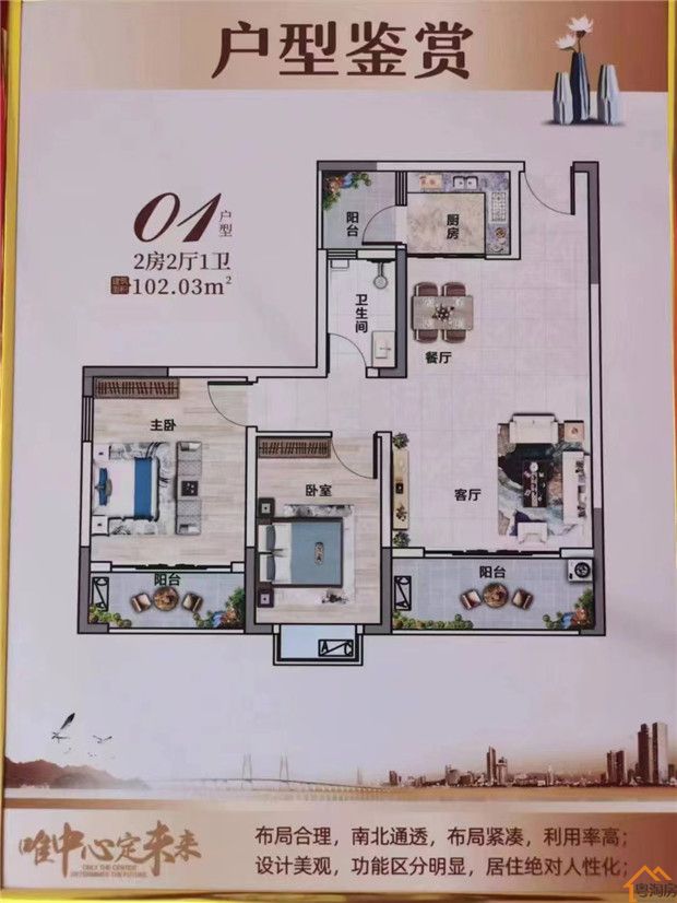 观澜地铁口统建楼《观澜湖庄园》6栋花园,有天然气,两梯四户(图8)
