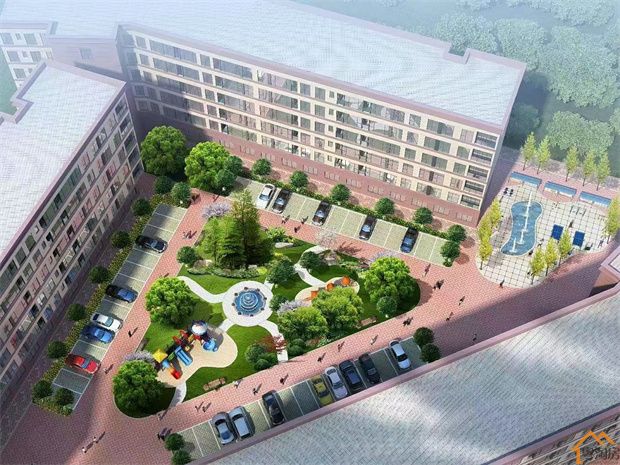 石岩麻布村委统建楼《陌尚花园》精装三房79.8万起,有独立车位(图2)