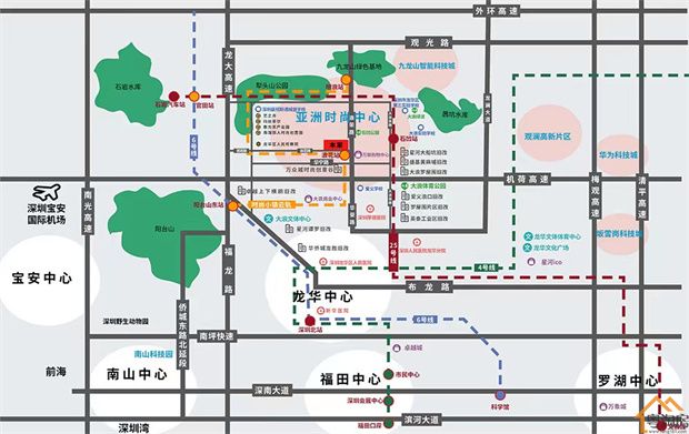 龙华大浪统建楼《华府9号》首付35万起，精装现房(图3)