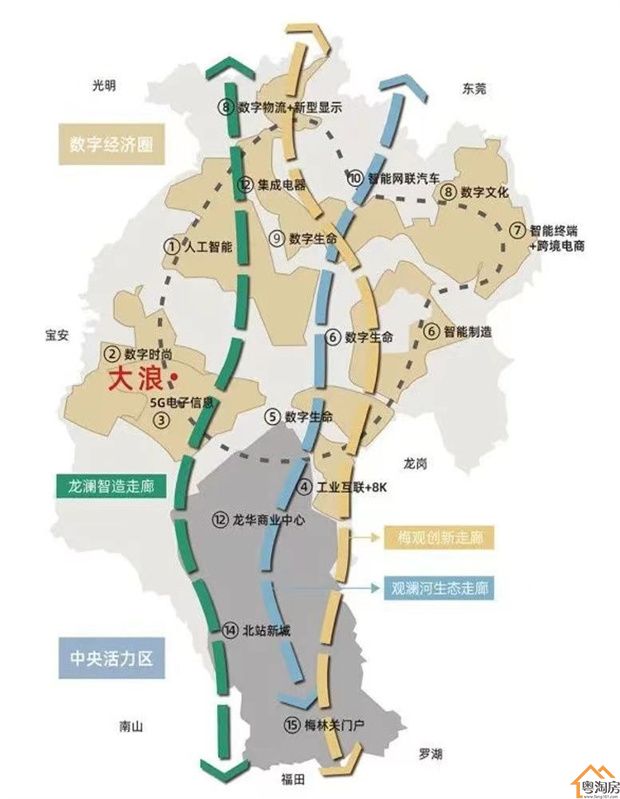 龙华大浪统建楼《华府9号》首付35万起，精装现房(图18)