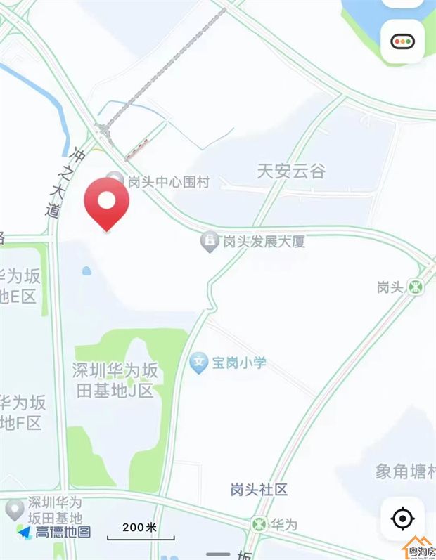 坂田岗头小产权房《坂田华府》双地铁口物业，两房总价748万(图2)
