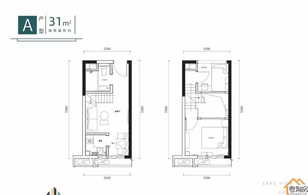 厚街红本小区《湖景12》6栋2千余户，两房总价30万起，月供1600元起(图6)