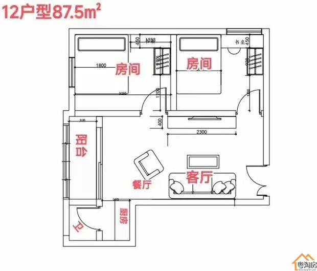西乡海滨新村小产权房《碧海天城》原始户型，无条件分期五年(图5)