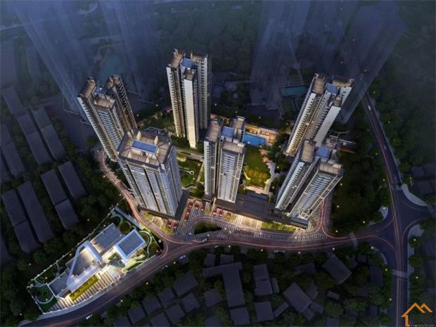 龙岗6栋统建楼《璟尚茗庭》自带游泳池/70年产权/民水民电(图2)